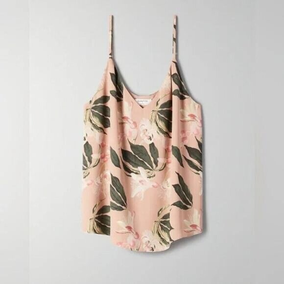 BABATON Aritzia Everly Flora Blouse Sz XS - Picture 3 of 8